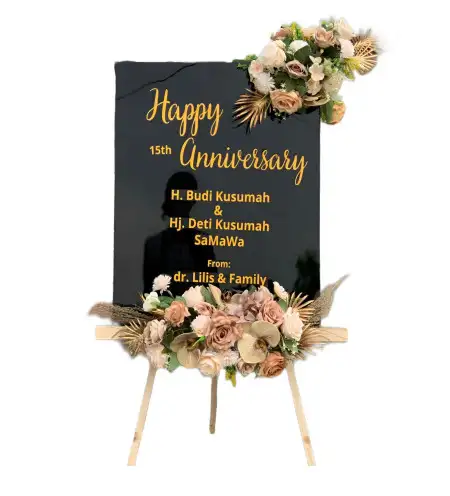 Papan Bunga Akrilik Gemuhblanten